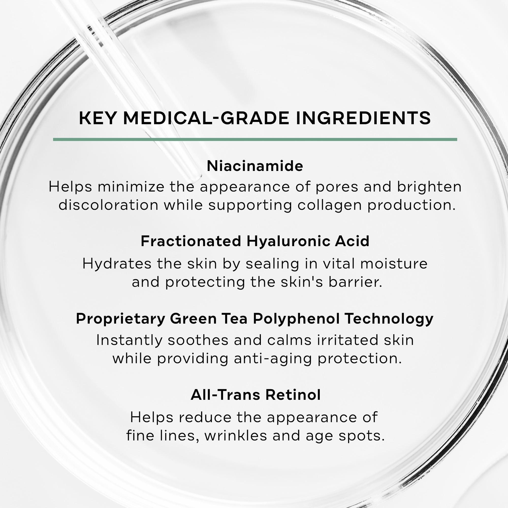 Replenix Replenix Brightening Eye Cream, Medical-Grade Hydrating Under Eye Treatment for Dark Circles & Puffiness with Hyaluronic Acid (0.5 oz)