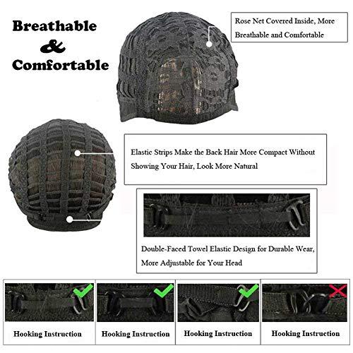 DUDUWIG DUDUWIG 20inch Long Curly Hot Pink Wig with Bangs Hallween Party Wigs for Kid Girs (Hot Pink)