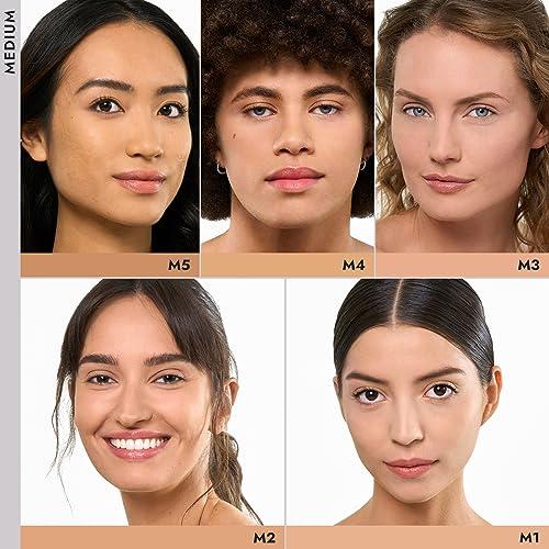 Cover FX COVER FX Pressed Mineral Foundation - Shade M4 - Weightless Powder Foundation - Buildable Light to Full Coverage - Matte Finish - All Skin Types