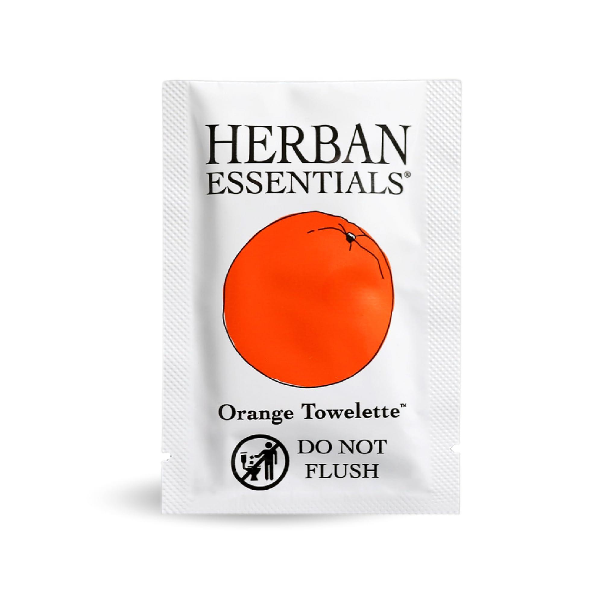 Herban Essentials Herban Essentials - Assorted Wipes & Towelettes - Essential Oil Wipes for Hands, Face and Body - Travel Size Essentials and Toiletries - Natural, Individually Wrapped, Disposable and Moist (20 count)