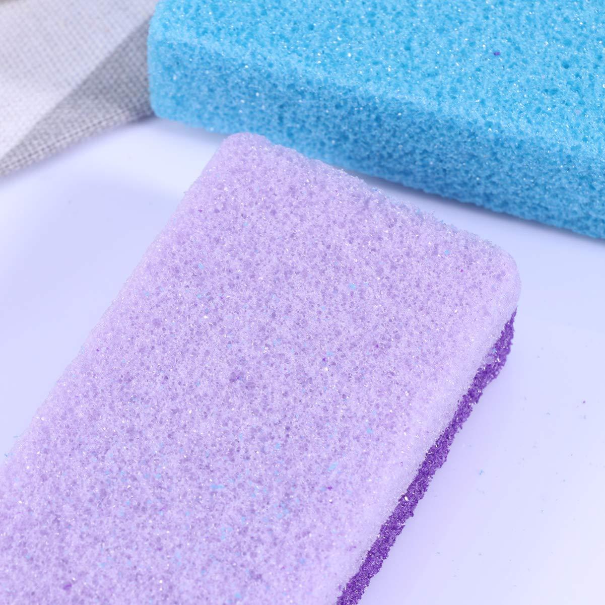 EXCEART EXCEART Pedicure Tools Pedicure Tools Foot Rasp 2Pcs Pedicure Foot File Remover Pumice Stone Foot Scrubbers Hard Skin Dead Skin Removing Foot Care Tool Nail Accessories Nail Accessories