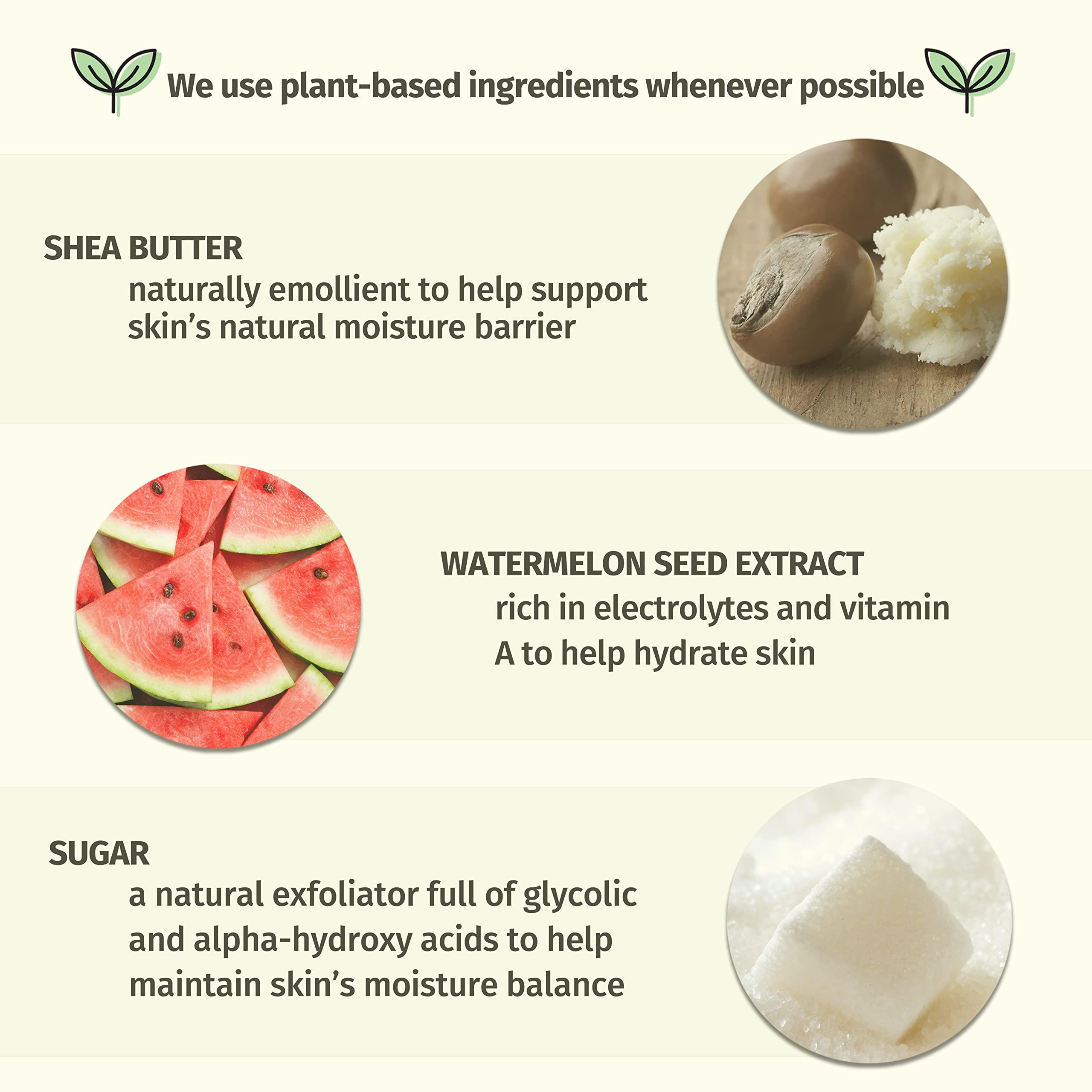 Hempz Hempz Fresh Coconut & Watermelon Sugar Body Scrub, 7.3 oz