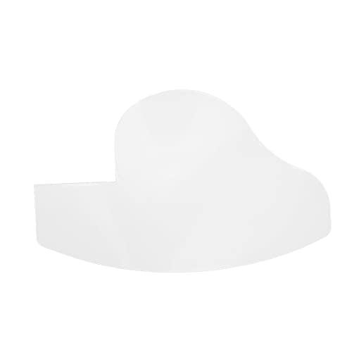 Dioche Beard Shaping Tool Hairline Haircut Template Guide Hair Lineup Tool for Men Barber Styling Shaping Shaving Haircutting Trimming