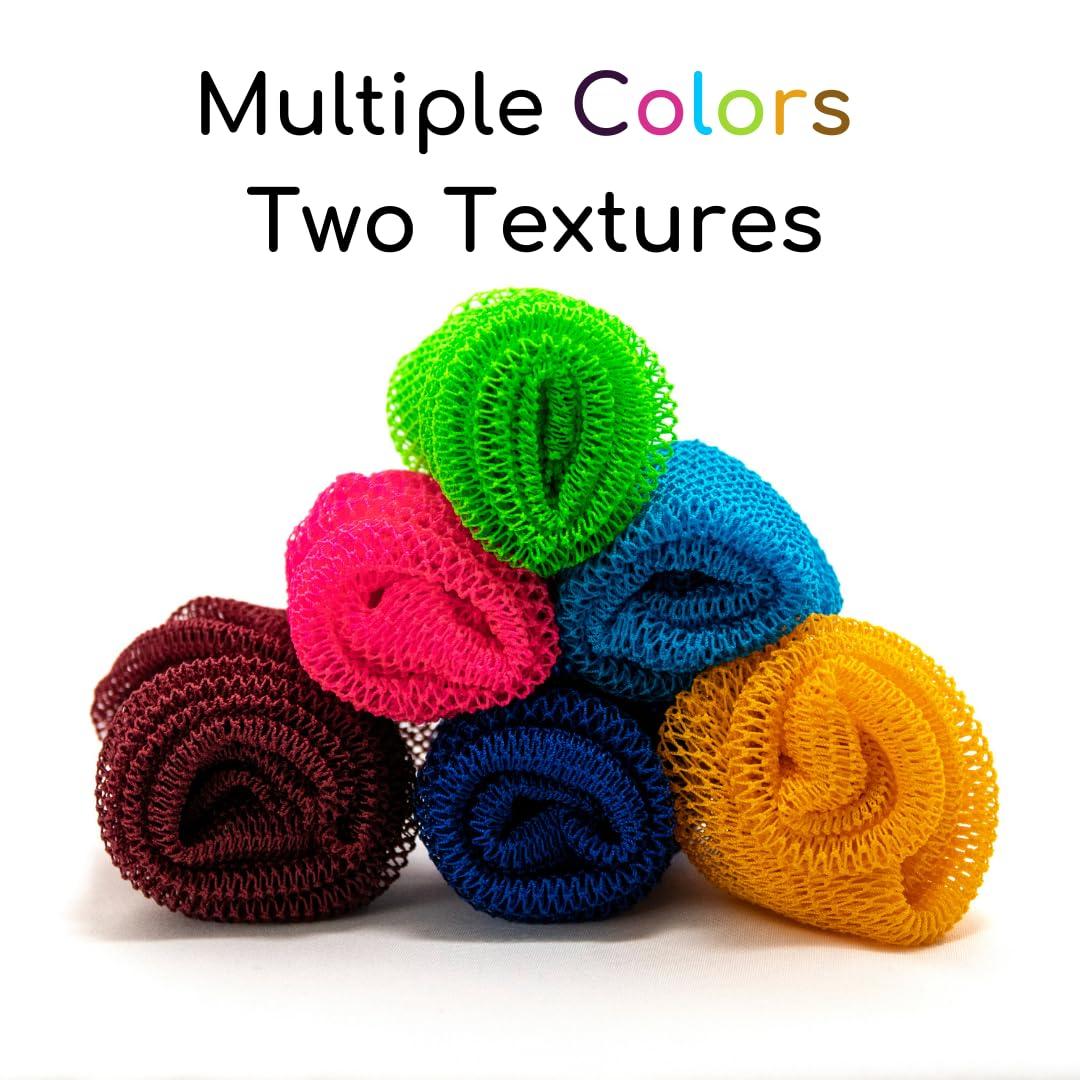 B Fly The Gentle Sapo - Light Exfoliating Bath Sponge in Hot Pink