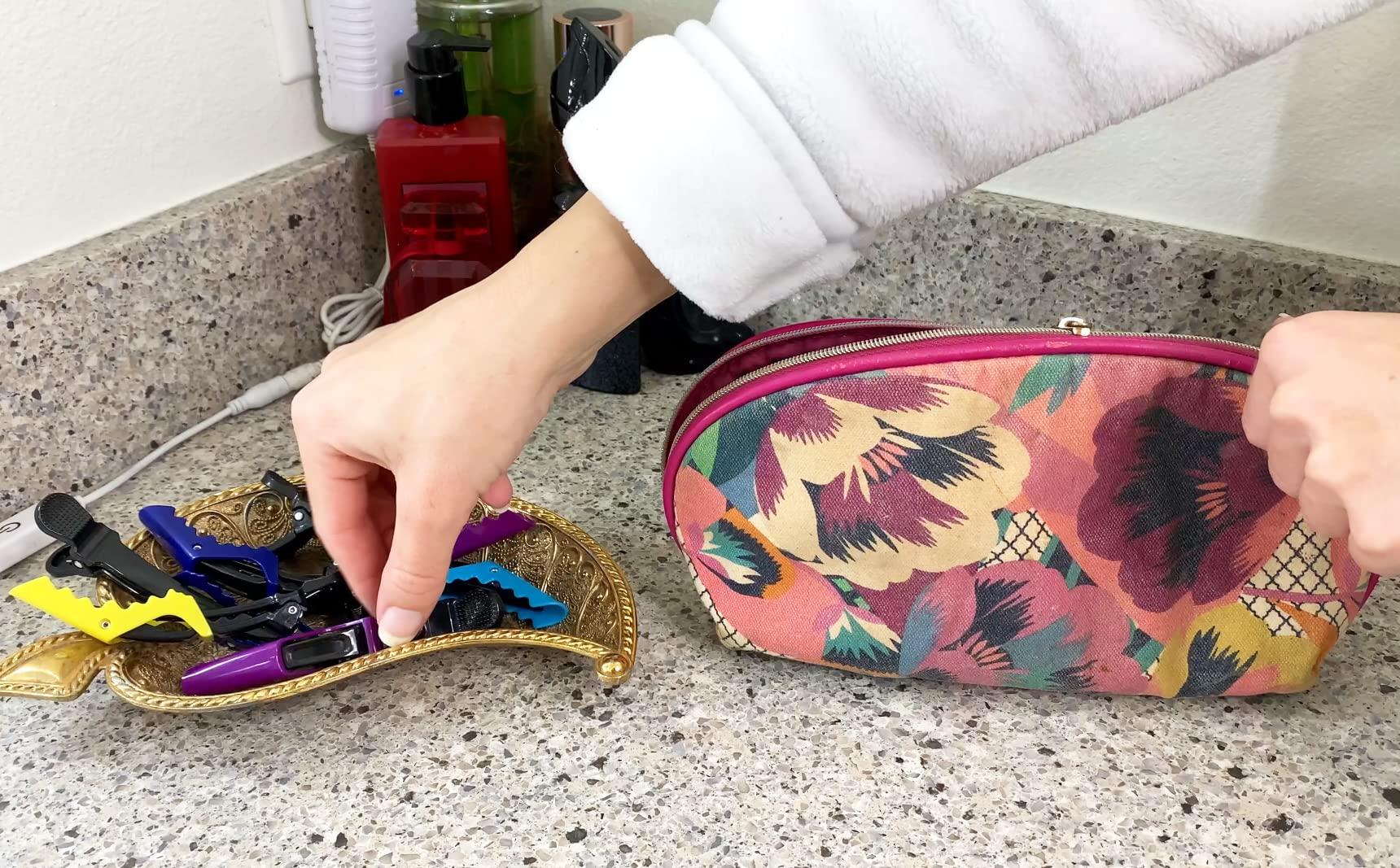 Claire's Claire's Girl's Fuzzy Bunny Ears Hair Scrunchie - White