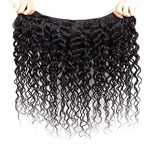 Capurchra Kinky Curly Hair Bundles Curly Wave Weave Hair Human Bundles Natural Black Color Brazilian Virgin Human Hair Bundles 100% Unprocessed Virgin Hair Bundles 26 Inch For Women