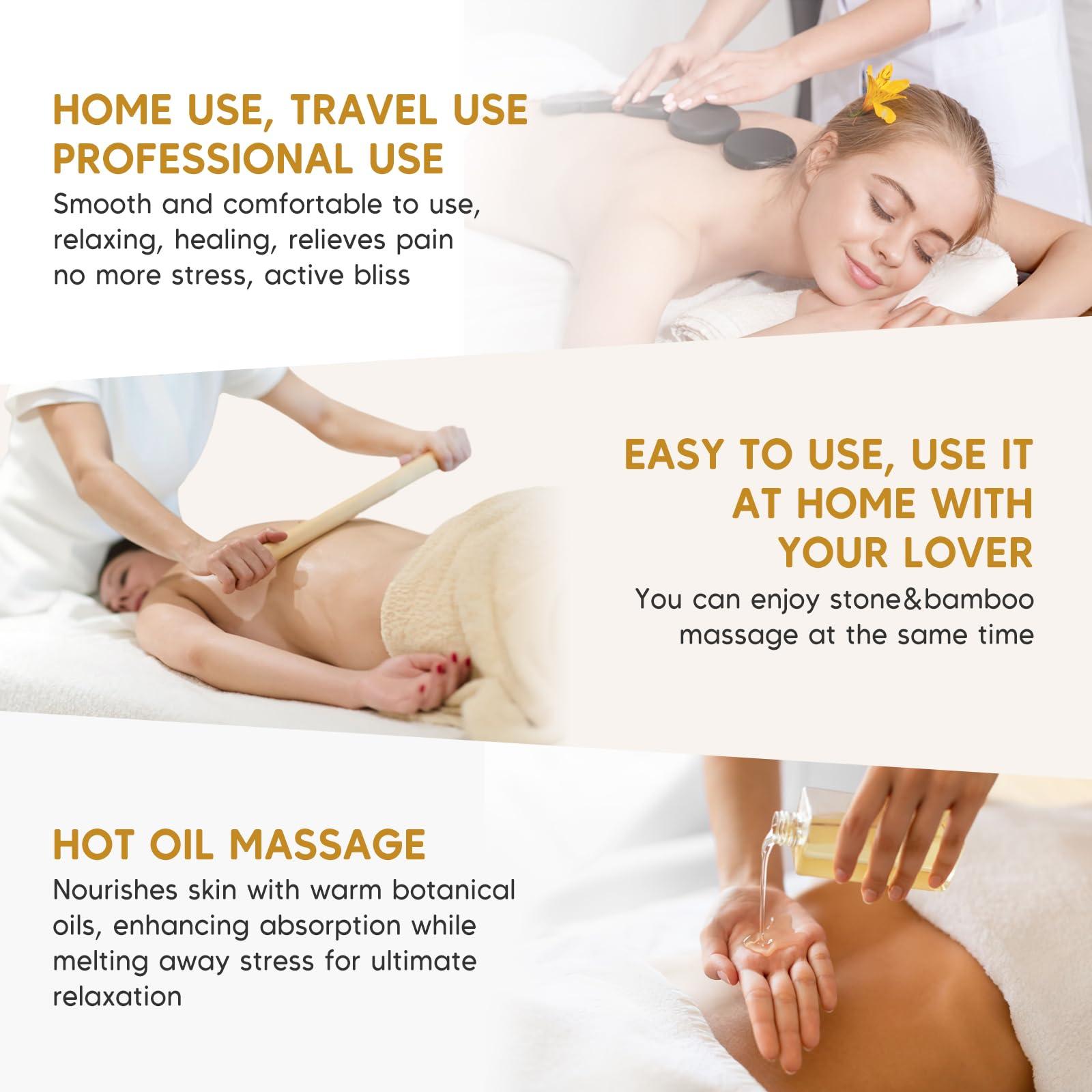 Goodtar Goodtar Portable Hot Stones Warmer Set Spa Salon Massage Digital Electric Heater Without Stones