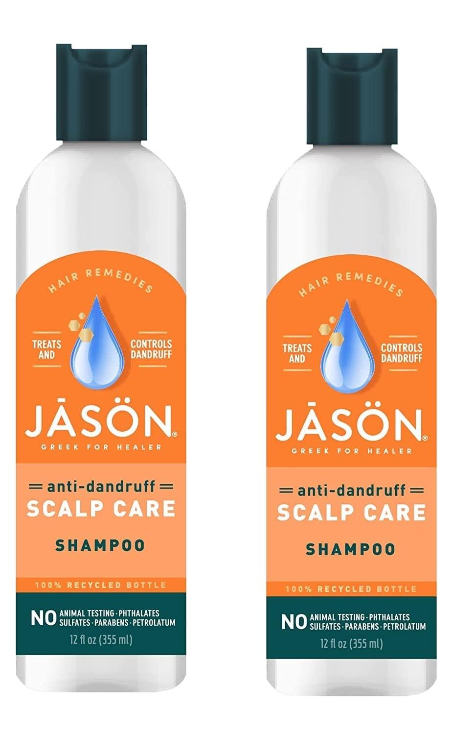 JASON Jason Dandruff Relief Treatment Shampoo 12 oz (Pack of 2)