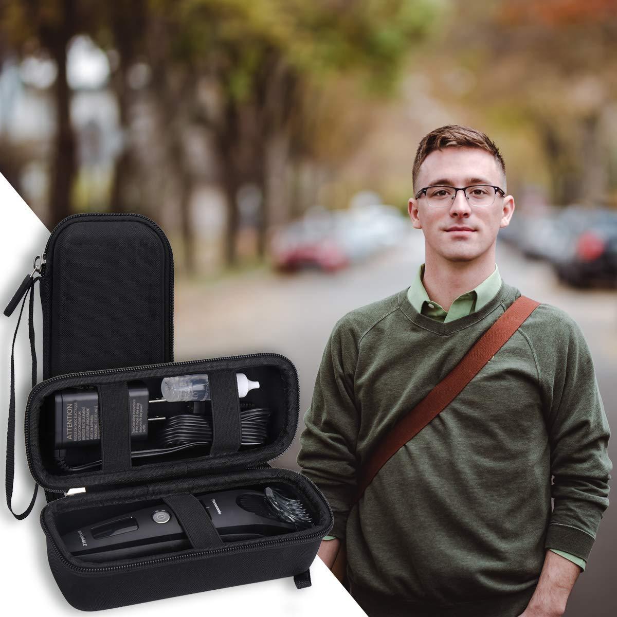 Aproca Aproca Hard Storage Travel Case, for Panasonic Cordless Men's Beard Trimmer ER-GB42-K ER-SB40-K/Remington MB4700 Beard Trimmer