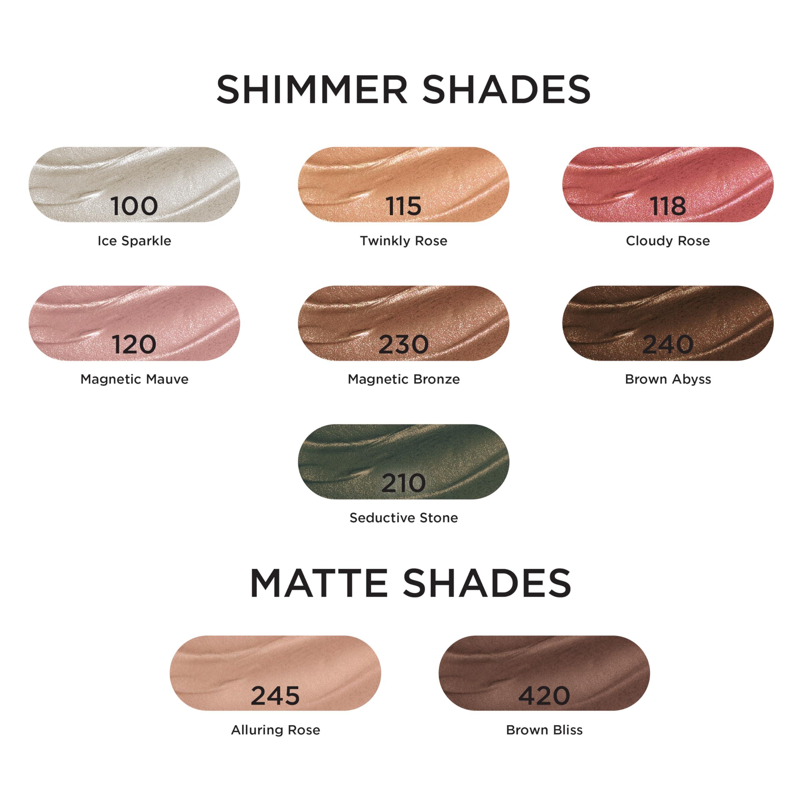 LOral Paris LOral Paris Makeup Le Shadow Stick Eyeshadow, Blendable, Smudge-Resistant, Cream Eyeshadow, Magnetic Bronze, 0.05 Oz