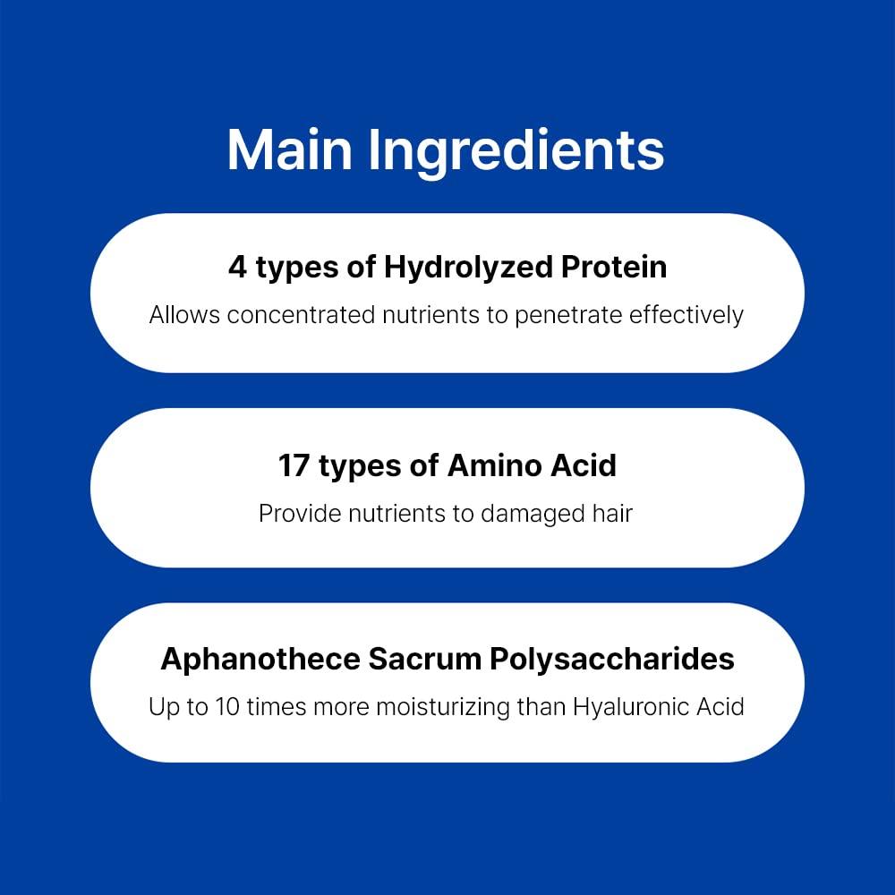 LA\'DOR LA\'DOR Perfect Hair Fill Up & Heat Protectant Spray Deep Conditioner Detangler Hair Mask Treatment with Nourishing Hair Mist Gloss Anti-Frizz Keratin Self Hair Care Korean LADOR