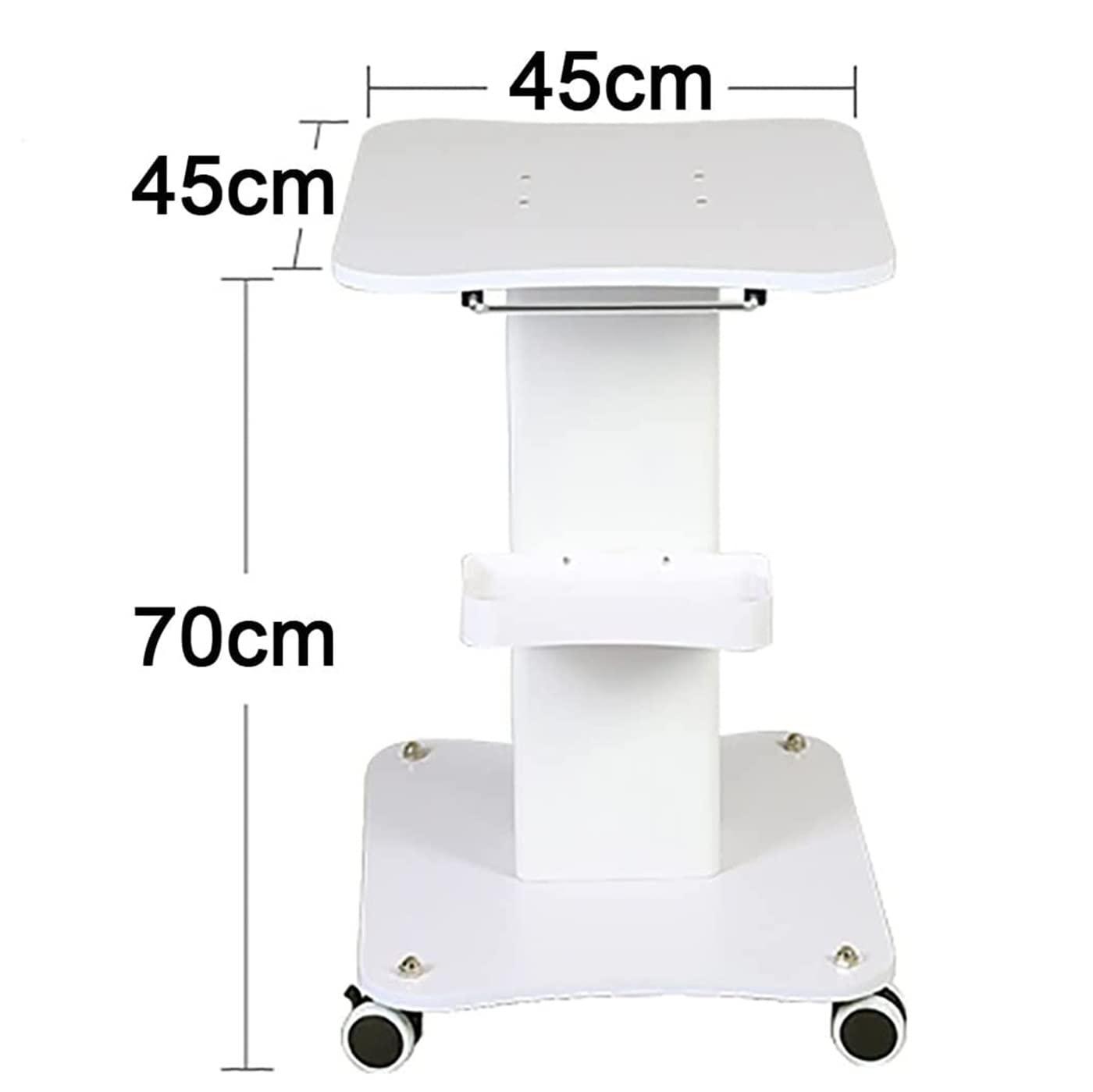 GUNEL GUNEL Professional Beauty Salon Trolley Cart, Hair Salon Spa Rolling Trolley Stand Mobile Cart with Lockable Wheels, Beauty Instrument Storage Tray (Size : 45 * 45 * 70cm)