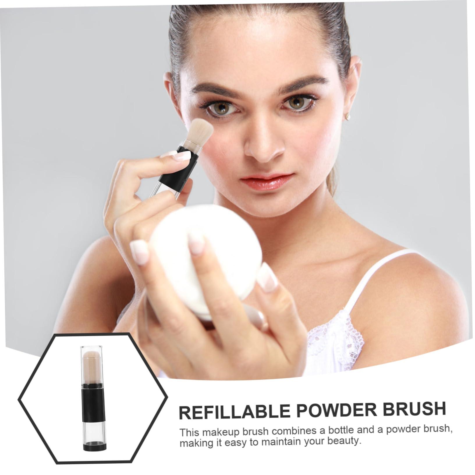DOITOOL DOITOOL Portable Refilable Powder Brush Container Makeup Brush Blush for Makeup Highlighter Brush Powder Brush for Pressed Powder
