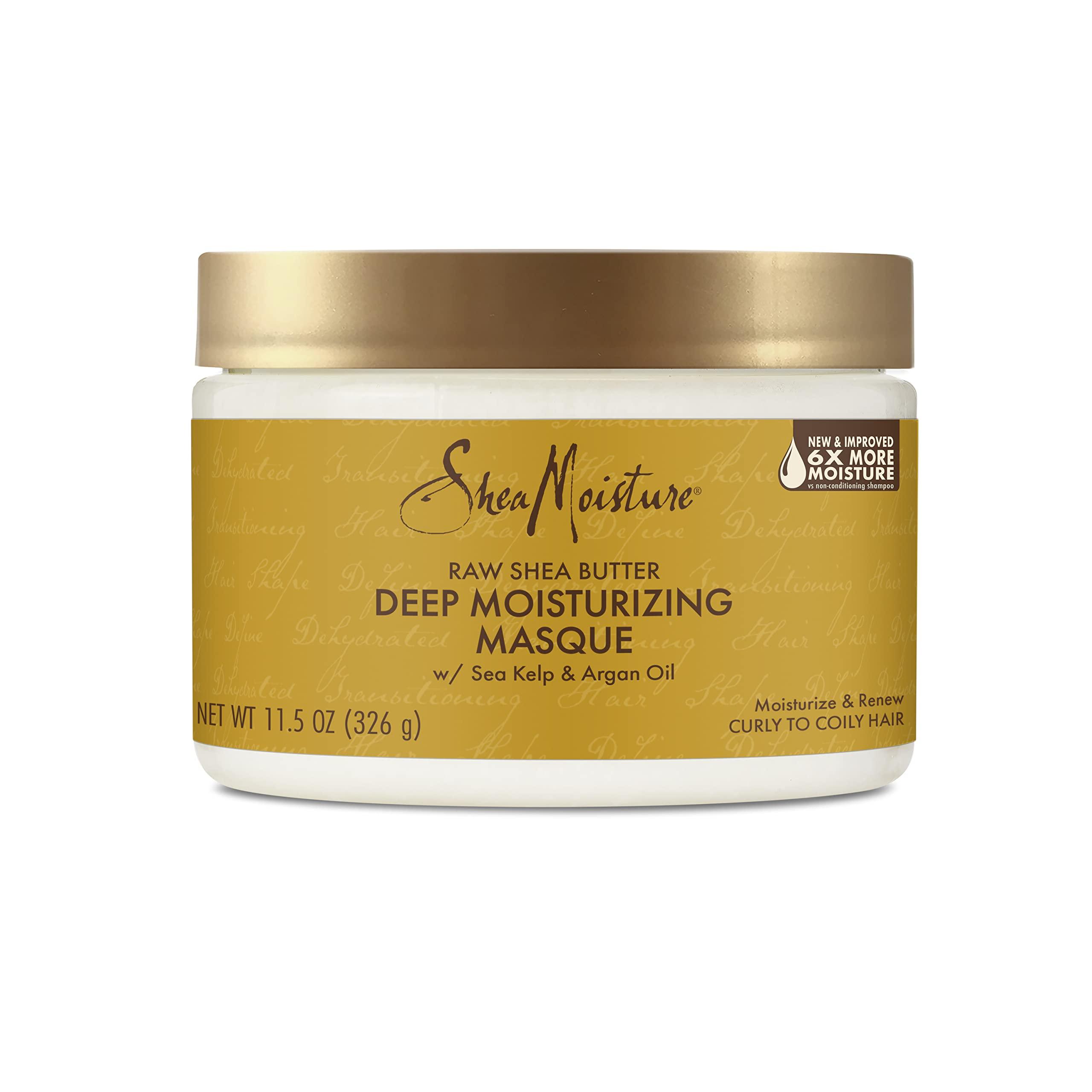 SheaMoisture SheaMoisture Raw Shea Butter Deep Treatment Masque Hair Treatment, 12 Ounce