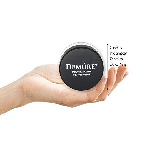 DEMÚRE Demure Mineral Blush Makeup (Spiced Mocha), Loose Powder Makeup, Natural Makeup, Blush Makeup, Professional Makeup, Cruelty Free Makeup, Blush Powder By Demure