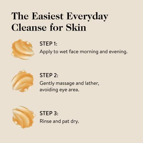 goop goop Beauty Exfoliating Jelly Cleanser | Face Wash to Cleanse, Smooth, & Brighten Skin | Light Citrusy-Vetiver Scent | 4 fl oz | Paraben and Silicone Free