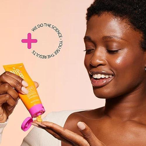 Nip+Fab Nip+Fab Vitamin C Fix Scrub for Face with Coconut Oil and Coffee Seed Cleansing Exfoliating Facial Cleanser for Skin Brightening Fine Lines and Wrinkles, 2.5 fl oz