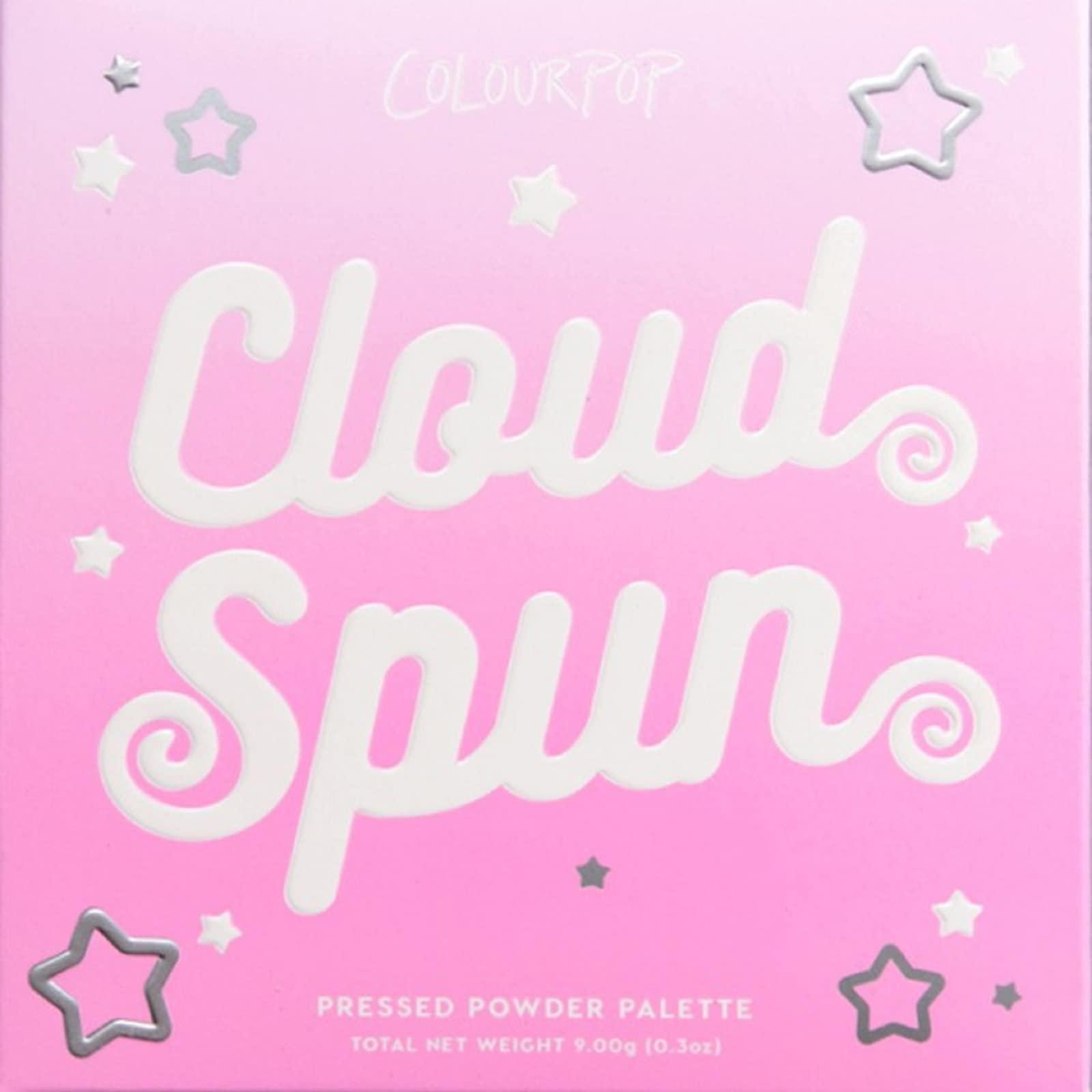 Colourpop Colourpop ColourPop CLOUD SPUN Eyeshadow Palette Matte Metallic Sparkle Pressed Glitter Powder Super-Pigmented