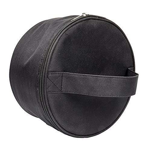 Goklmn Goklmn Wig Travel Case,Foldable Round Wig Box,Lightweight and Durable Travel Makeup Case for Men & Women