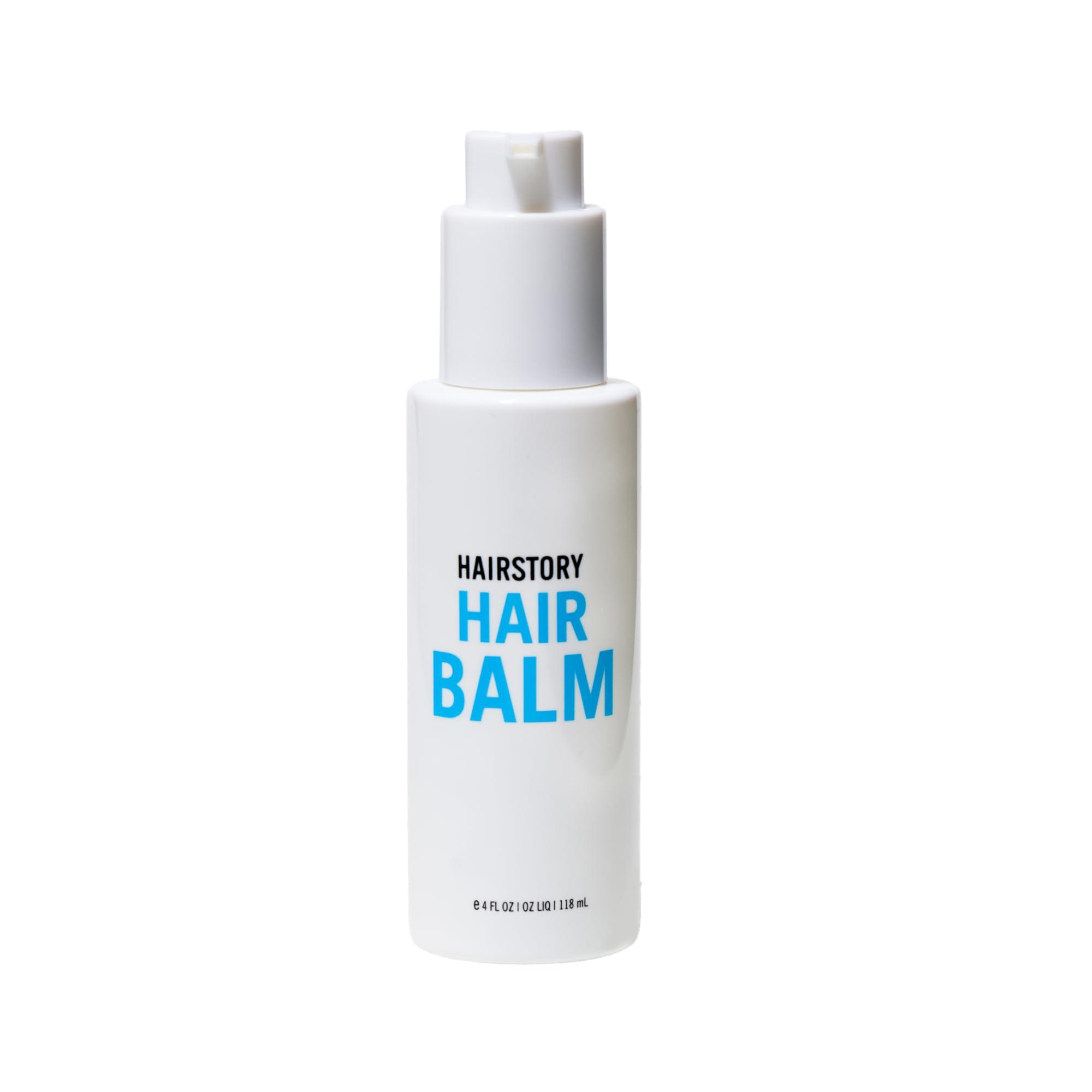 Hairstory Hairstory Hair Balm, Moisturizing Air Dry Lotion, Leave In Conditioner Cream for All Hair Types, Adds Softness & Shine, Smooths Frizz, Defines Waves & Curls, 4oz