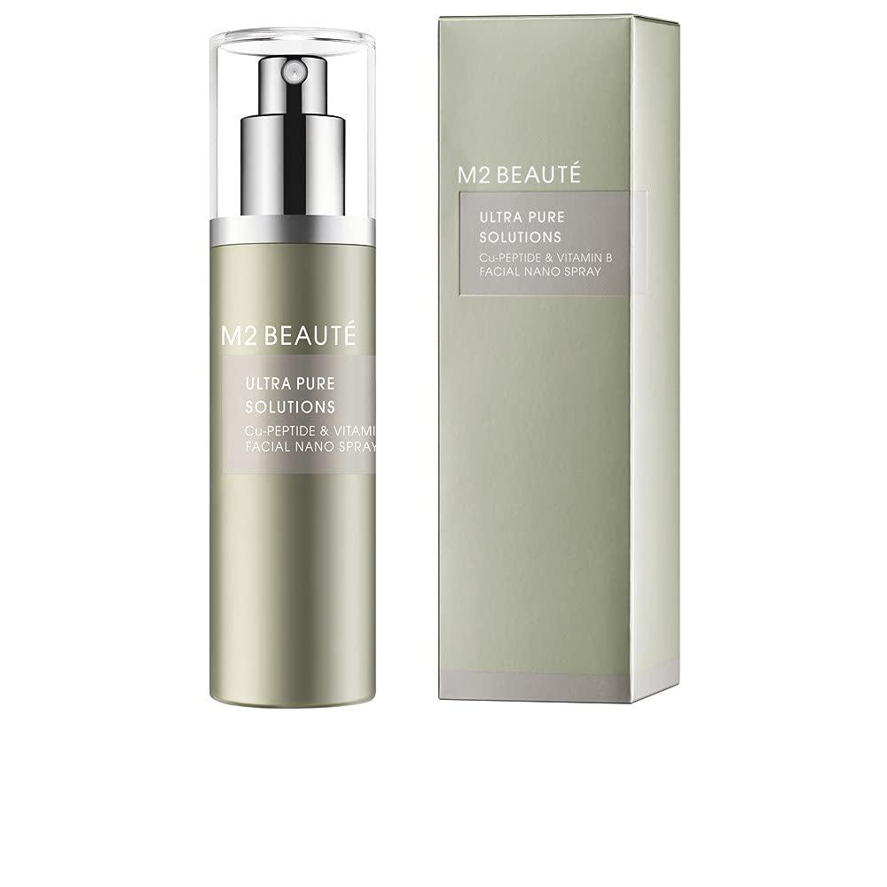 M2 BEAUT M2 Beaute Ultra Pure Solutions Cu-Peptide and Vitamin B Facial Nano Sp Women 2.5 oz