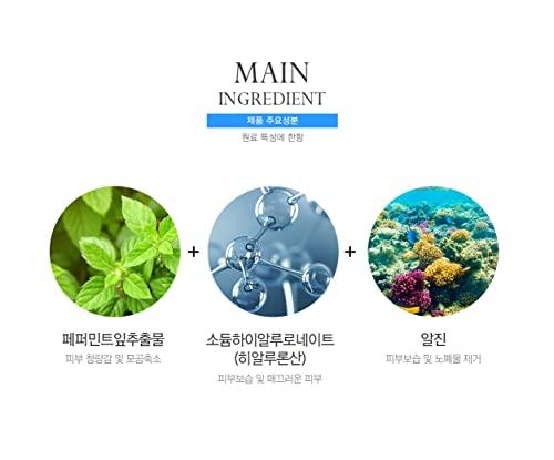 Anskin Anskin Modeling Mask Powder Pack Cool Ice for Soothing and Pore Management, 240g