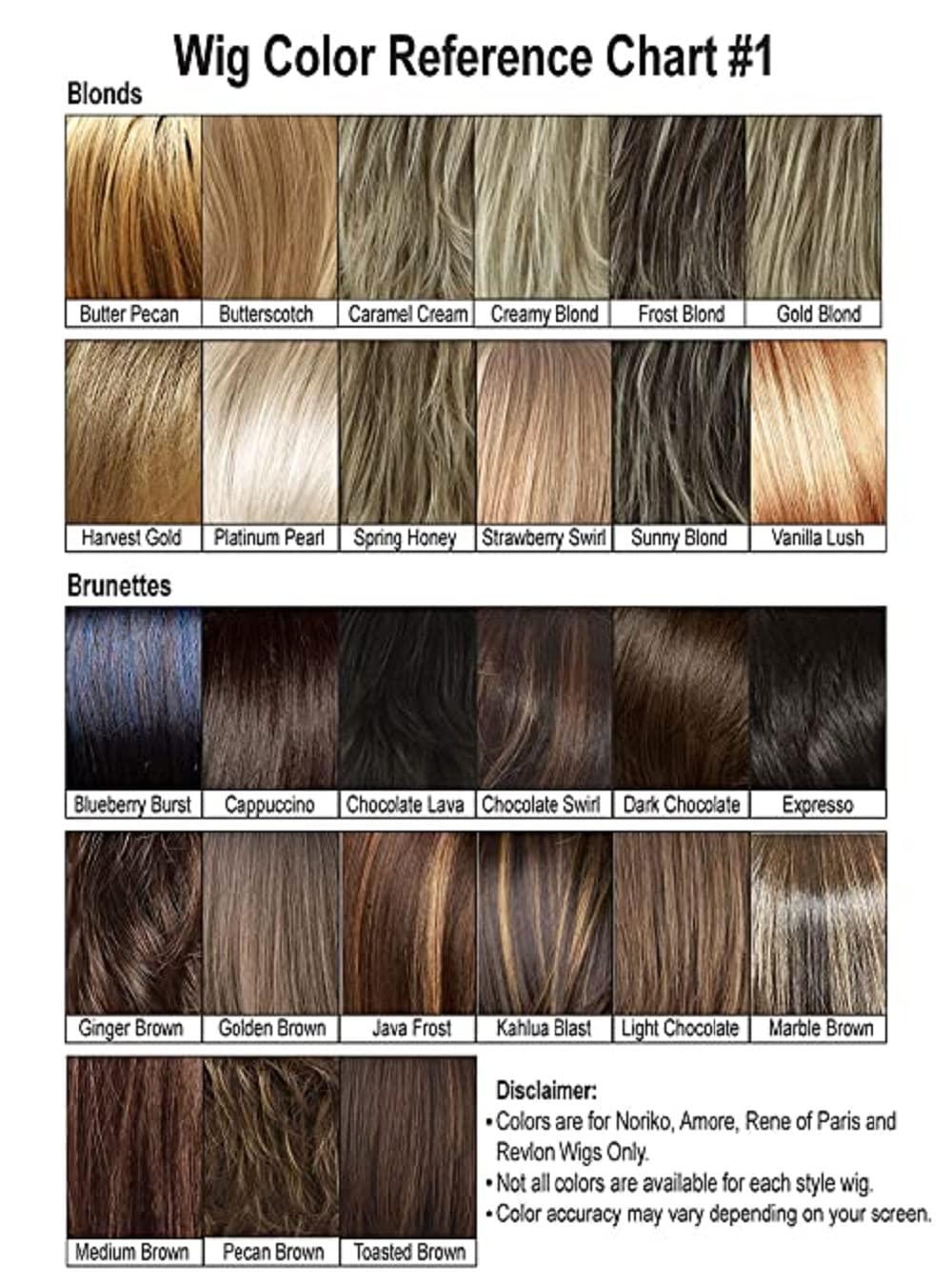 Noriko Noriko Angelica Synthetic Wig by Rene of Paris and Wig Lift Comb - Bubblegum-R - Bundle 2 Items