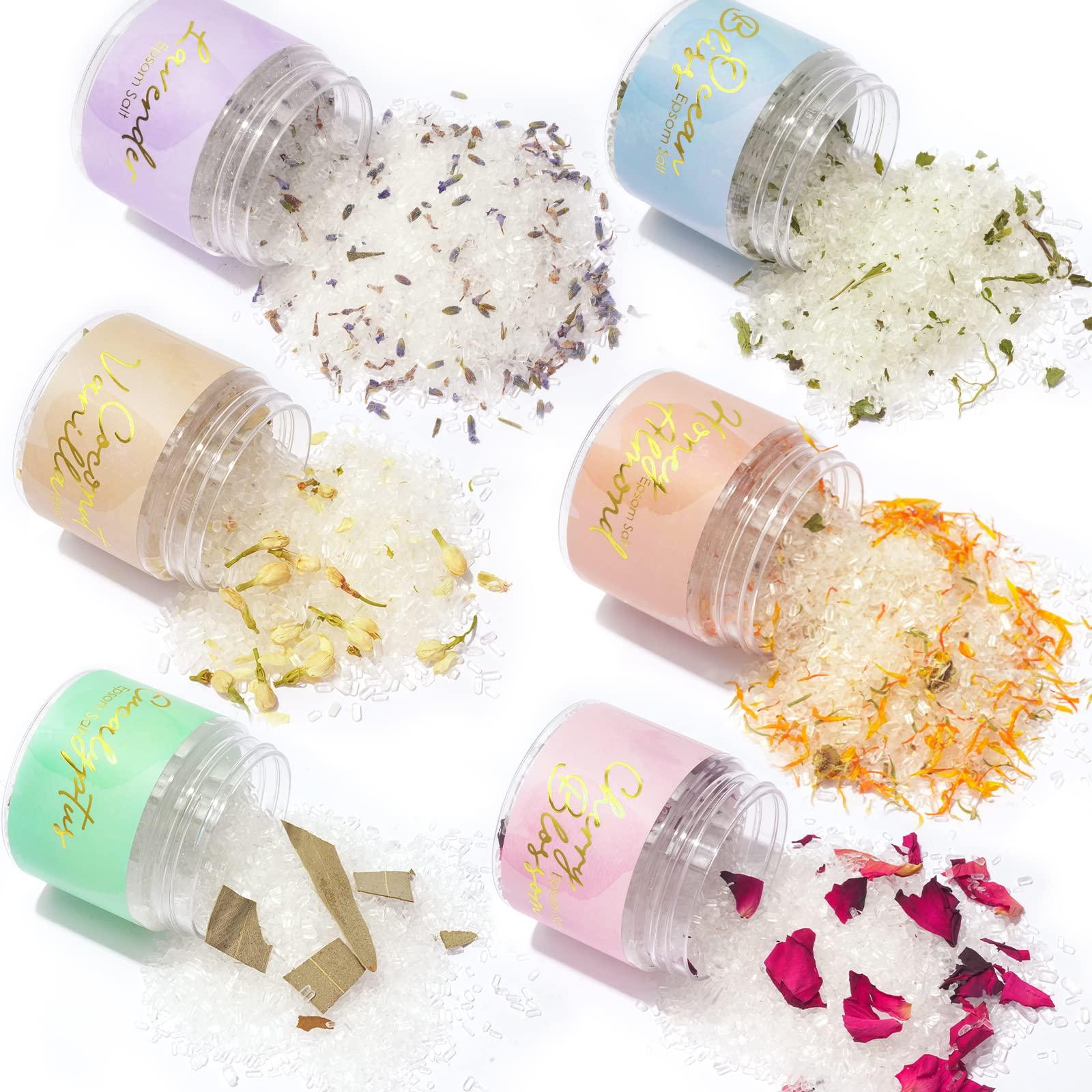 LILY ROY LILY ROY Spa Bath Gift Baskets Set Perfumes Bath and Body Gift Box Gift Set 15 Pcs Epsom Salts Bath Bombs Bath Spa Gifts for Women Fathers Mothers Day Spa Kit Gifts Set for Christmas Birthday