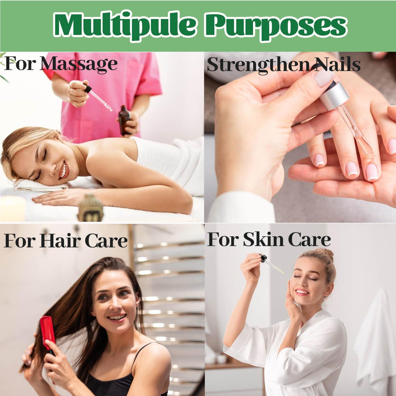 EBVitCnat EBVitCnat Jamaican Black Castor Oil, Organic Castor Oil for Hair Growth, Cold Press Unrefined Glass Bottle Body Massage Oil