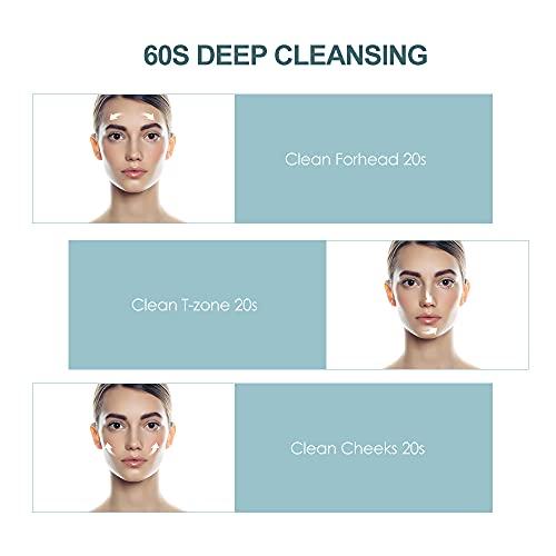 TOUCHBeauty TOUCHBeauty Facial Cleansing & Exfoliator Brush Set with Travel Case 3 Professional Cleansing Brush Heads for Oil/Sensitive/Combination Skin |Waterproof, Dual Speed