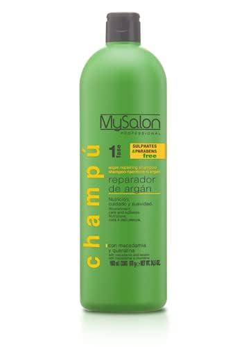 Mysalon Professional Mysalon Professional Argan and Keratine Repairing Shampoo, Conditioner and Mask Kit