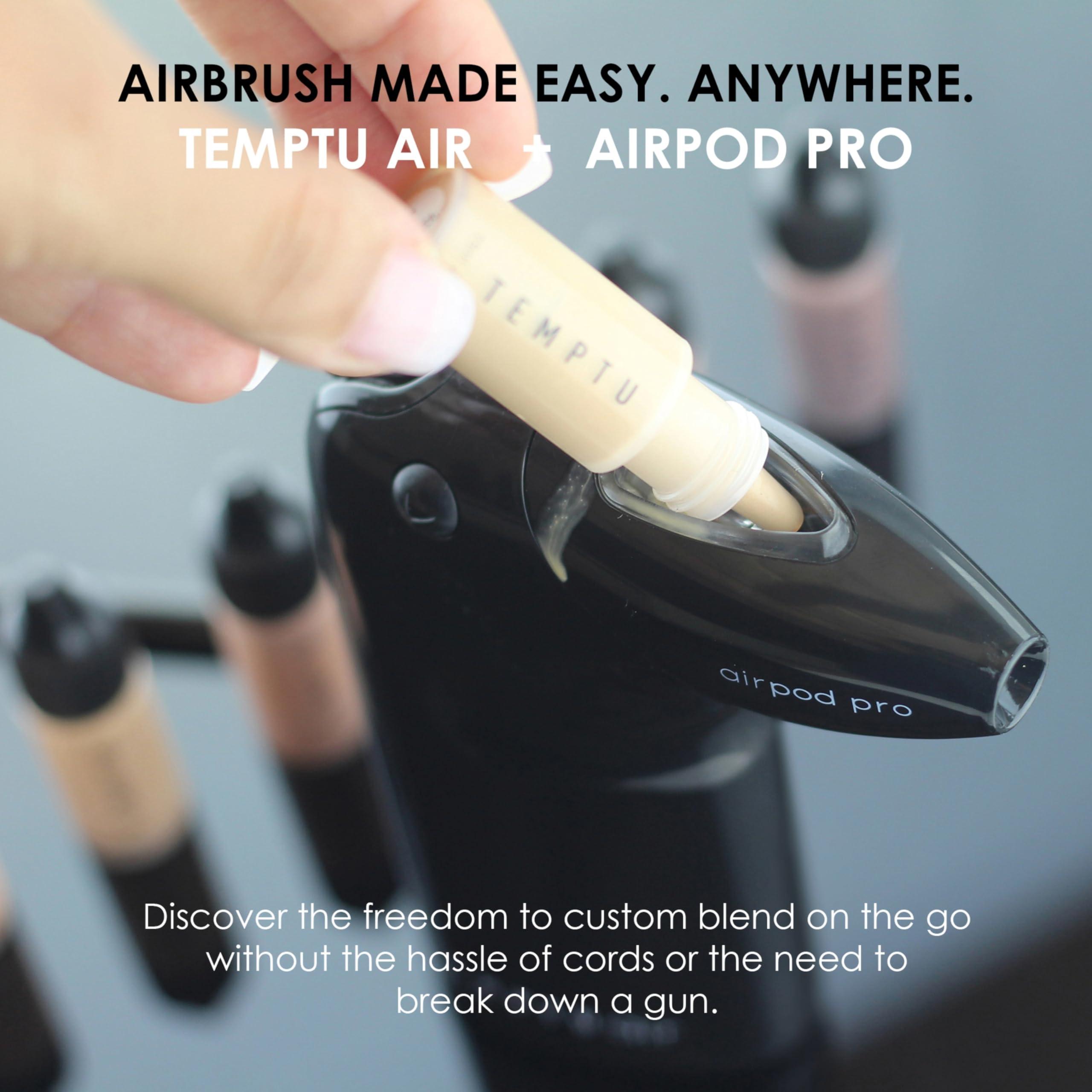 Temptu TEMPTU S/B Foundation 12 Piece Starter Set & Airpod Pro Cartridge Bundle