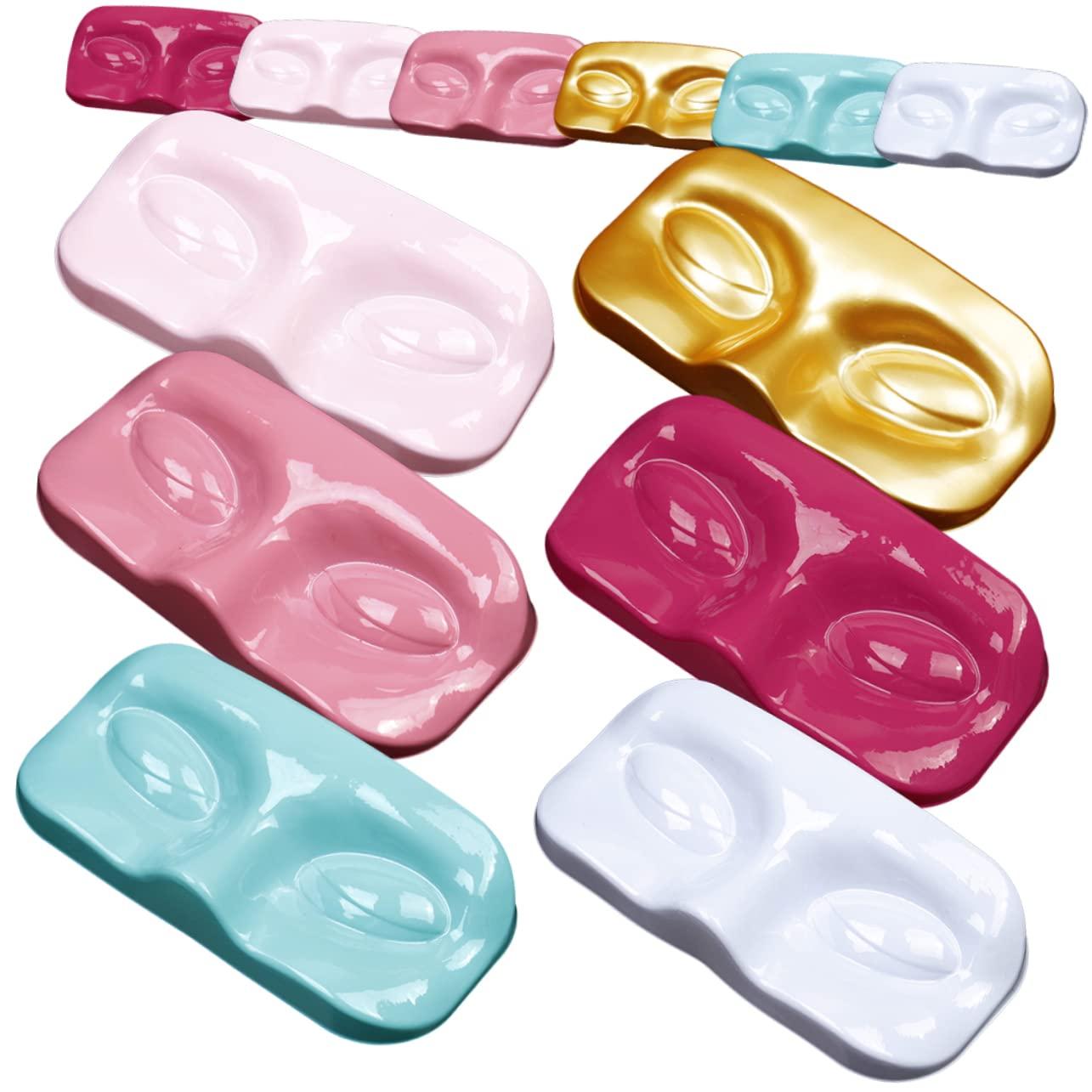 Beavorty Beavorty 5sets Eyelash Organizing Tray False Eyelash Case Compact Lash Holder for Carry 12pcs*5