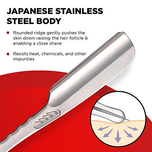 Feather Feather Artist Club Black SS Folding Handle Razor