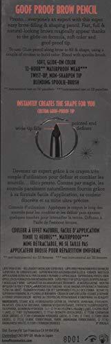 Benefit Benefit Goof Proof Brow Pencil - # 5 (Deep) 0.34g/0.01oz