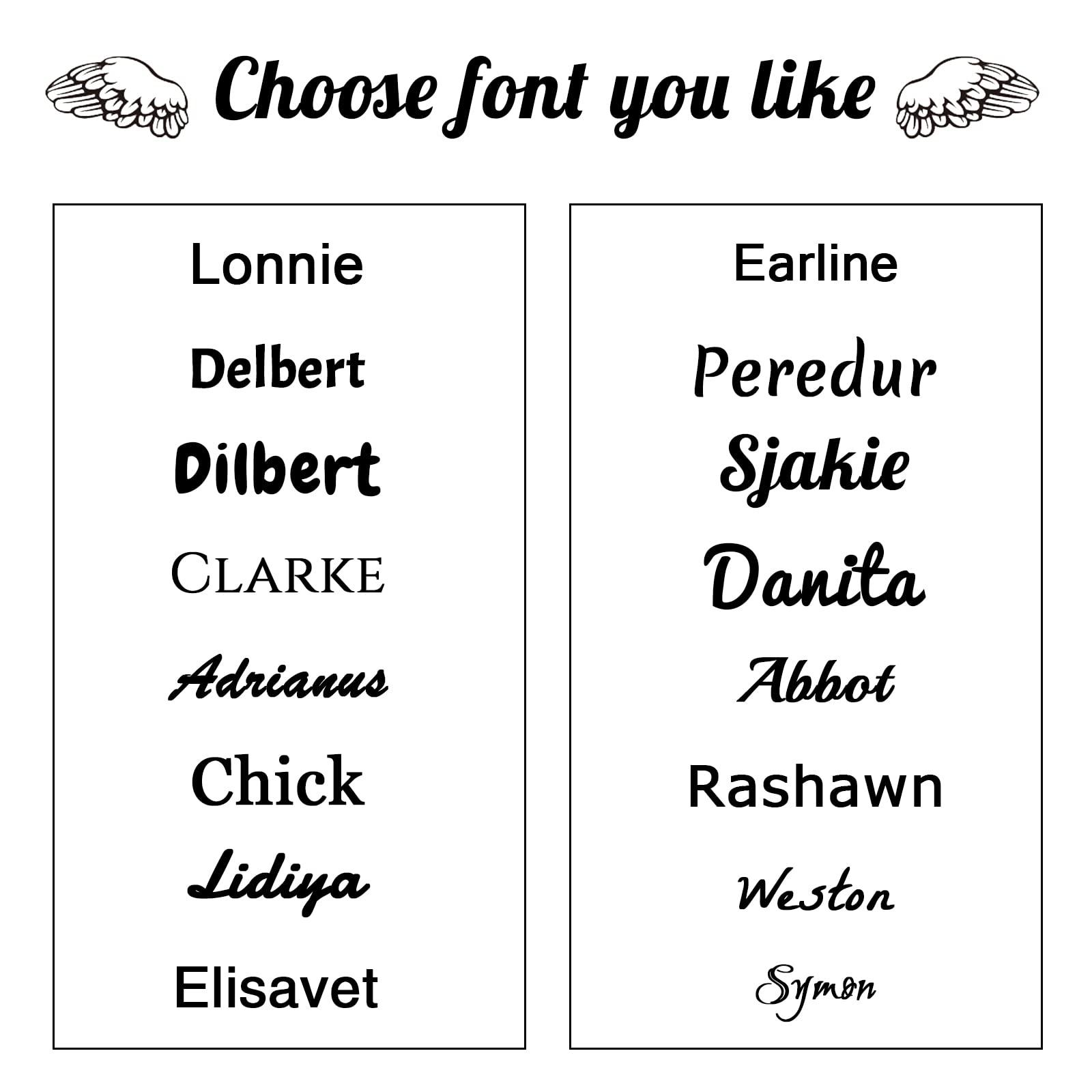 Boldjduuo3 Custom Temporary Tattoo with Name Text, Personalized Fake Name Tattoos, Customize Tattoo Sticker for Women and Men