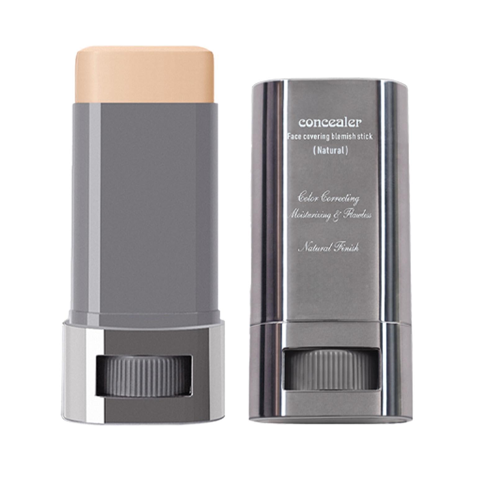 Hoghaki Under Eye Concealer Stick, Concealer for Dark Circles, Under Eye Full Coverage Concealer, 30g Waterproof Blemish Concealer Stick, Long-Lasting Cover up Makeup Concealer