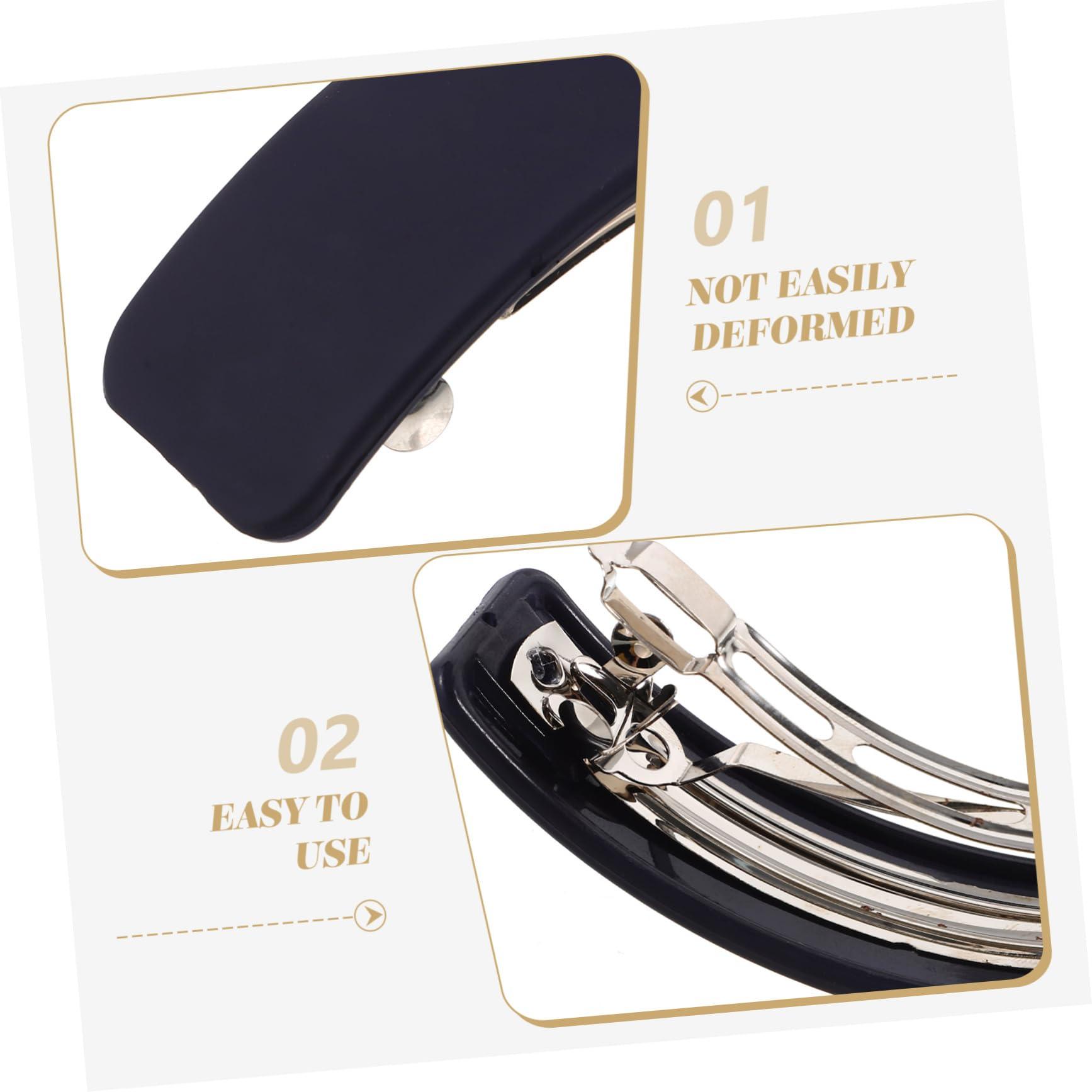 Gogogmee Gogogmee Hair Clips for Women 3pcs Set Spring Clips Barrettes for Women Styling Frosted Hairpin