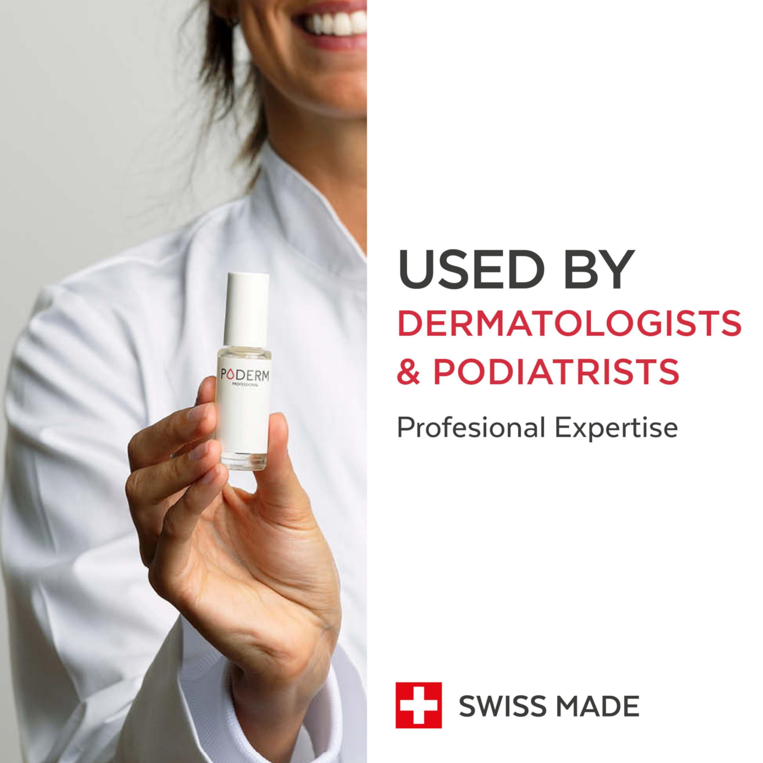 PODERM PODERM 2 in 1 TOENAIL INTEGRAL RENEWAL Restores Appearance of Discolored/Damaged Nails Toe and Fingernail Repair 100% Natural Ingredients and Vegan Quick & Easy Swiss Made