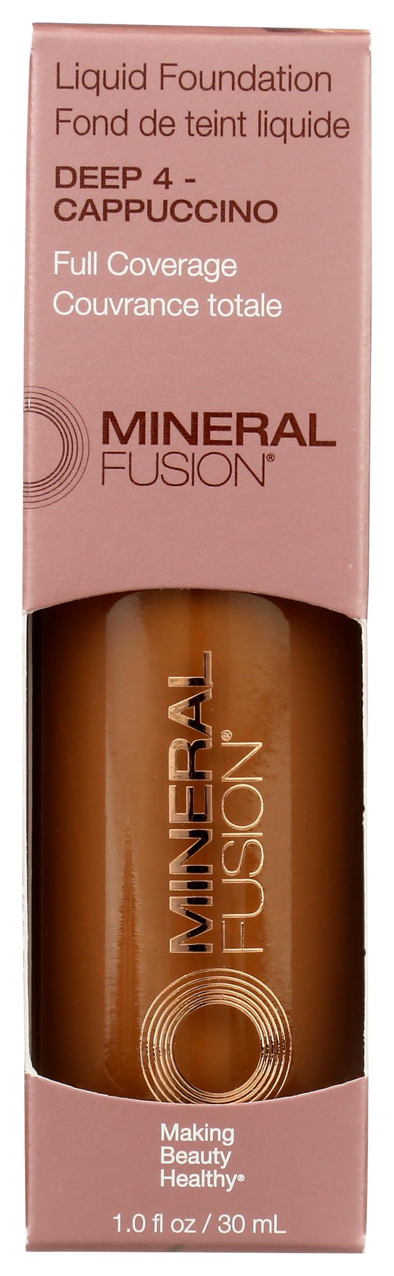 Mineral Fusion MINERAL FUSION Deep 4 Liquid Foundation, 1 FZ