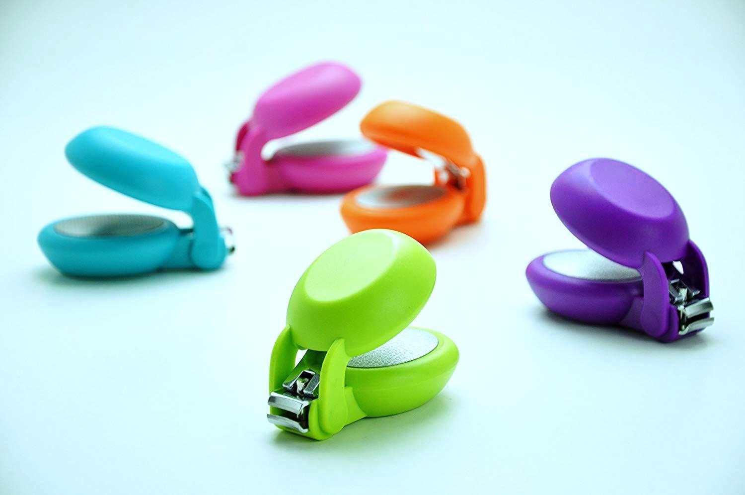 HARAC HARAC Special Needs Nail Clippers for Arthritic Hands, Senior and Kids, Adapted Nail Clipper For Fingernail and Thick Toenail, Made in JAPAN (Purple)