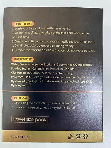 LAVDIK LAVDIK Under Eye Patches, 24K Gold Eye Mask - 12 Pairs, Collagen Eye Patch for Puffy Eyes and Dark Circles and Anti-Aging, Deep Moisturizing Eye Treatment Masks for Women and Men
