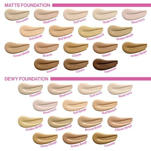 wet n wild Wet n Wild Photo Focus Dewy Liquid Foundation Makeup, Soft Ivory