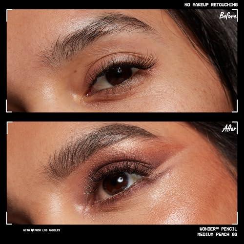 NYX PROFESSIONAL MAKEUP NYX PROFESSIONAL MAKEUP Wonder Pencil, Multi-Use Micro Highlighter & Concealer Stick - Medium Peach (Pack of 2)