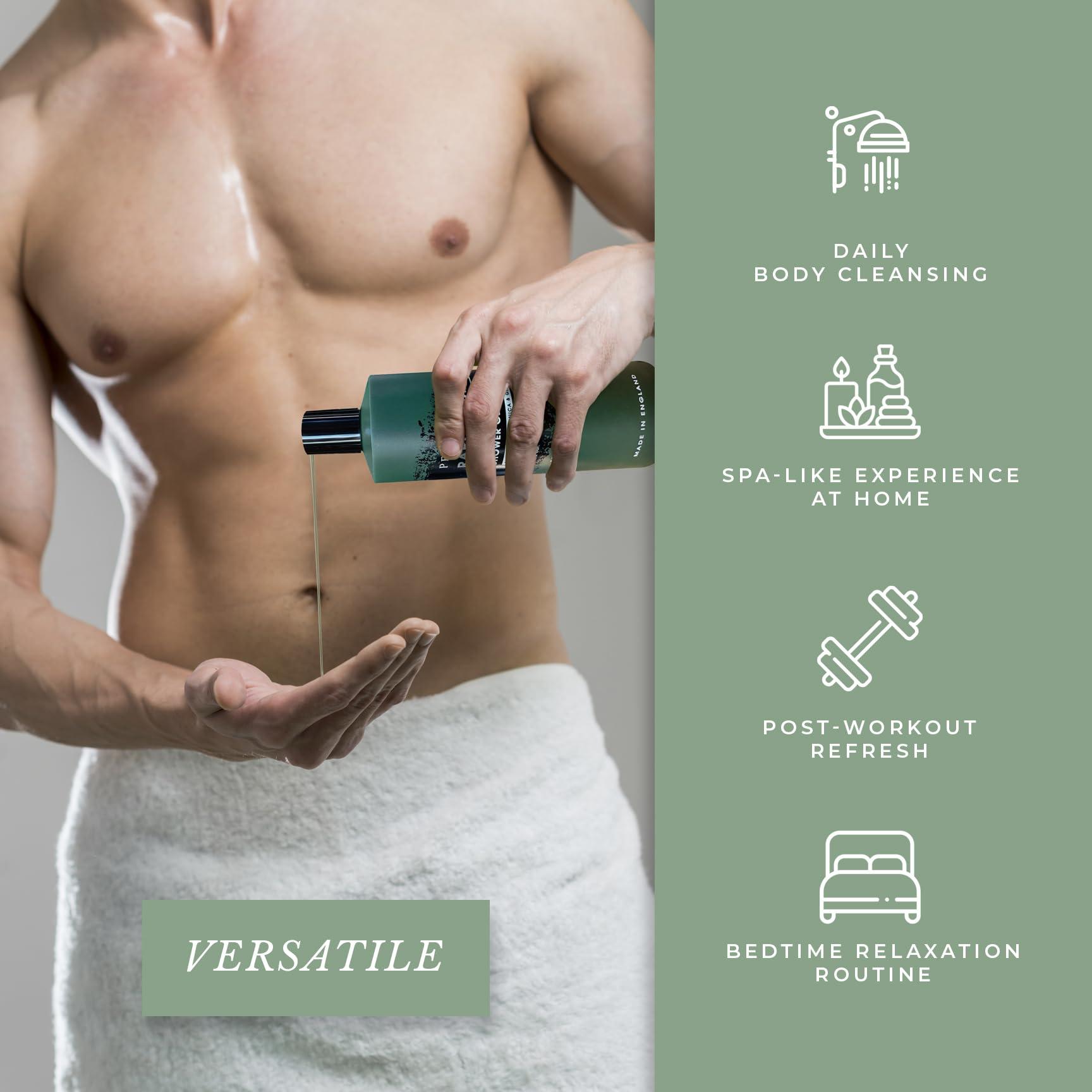 Pecksniff's Pecksniff's Rapid Magnesium 3-in-1 Arnica & Ginseng Shower Gel | 500ml /16.9 Fl Oz