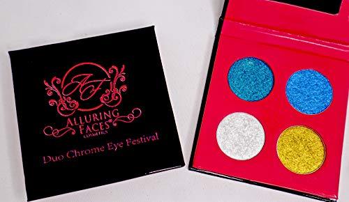 AF Alluring Faces Alluring Faces Duo Chrome Eye Festival Eye Shadow Palette - Black