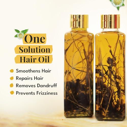 VEDA VEDA Active Herbs Hair Oil | Hair Growth Oil | Infused with Herbs | 200ml