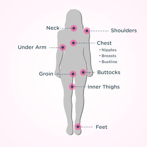 BodyGlide Body Glide For Her Anti Chafe Balm | Chafing stick with added emollients | Great for dry, sensitive skin and/or sensitive areas | Use on chest, bra, butt, groin, arm, and thigh chafing | 0.8oz