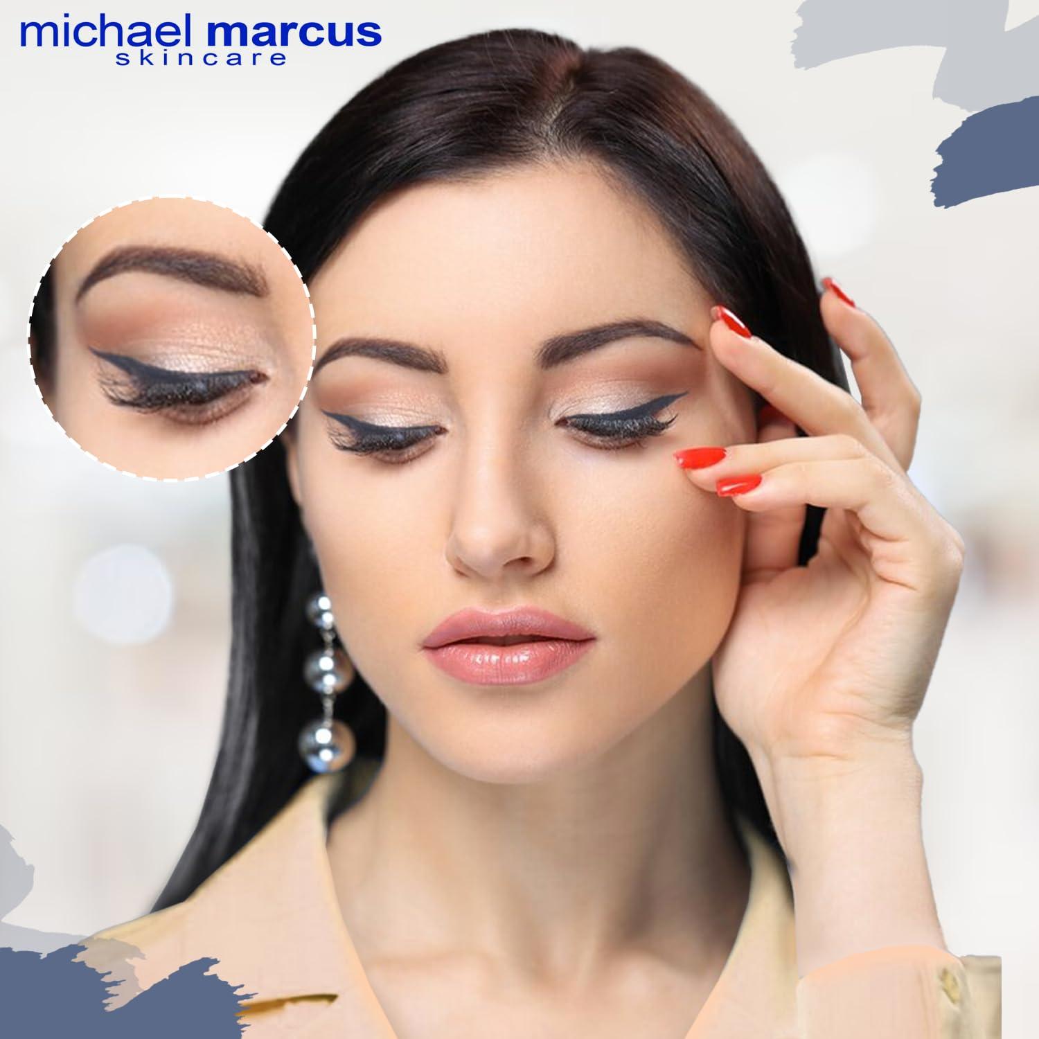 michael marcus michael marcus Makeup Cake Eye Liner (Twilight) - Water Activated Dry Pressed, Long-Lasting, Vibrant Color & Smudge Resistant Eyeliner - Cruelty & Paraben Free - For Beginner & Pro Makeup Artist