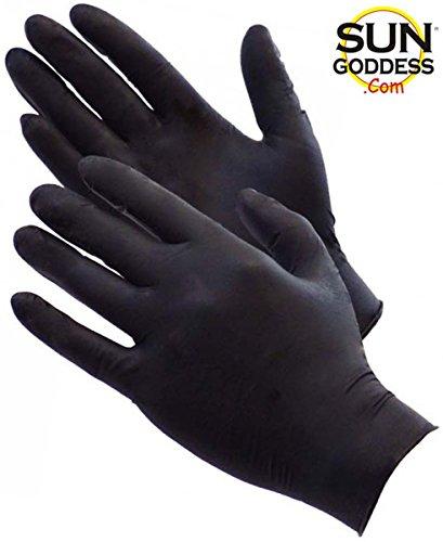 SUN GODDESS - Sunless Self Spray Tanning Products Sun Goddess (4) Combo Deal - 1 Sunless Self Tanning DARK Lotion 8 oz + 1 Sunless Self Tanning Applicator Mitt + 1 PAIR Sunless Self Tanning Application Gloves + 1 Sunless Self Tanning Lotion Tanner